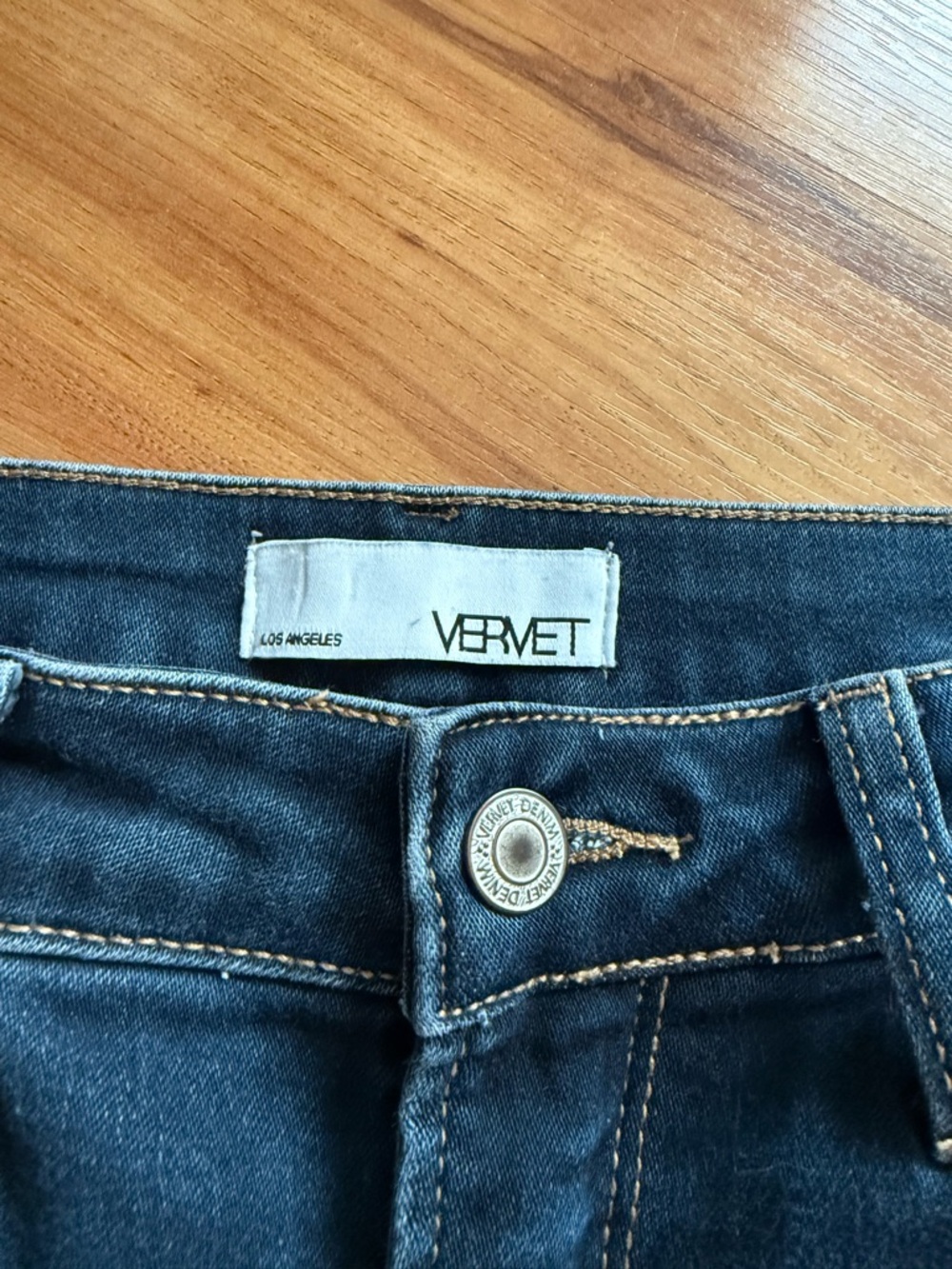 Vervet Dark Wash Slim Stretch Jeans size 28 - Picture 6 of 11